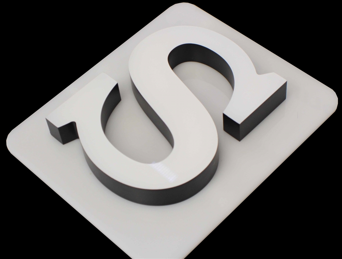 3D Acrylic Letter Signs - Front Lit